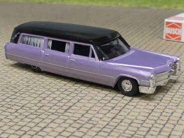1/87 Busch Cadillac Station Wagon '66 Bestattungswagen 42922