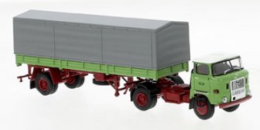 1/87 Brekina IFA W 50 Deutsche Reichsbahn Planen Sattelzug 71203