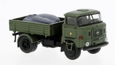 1/87 Brekina IFA W 50 Zugmaschine NVA mit Ladegut 71257