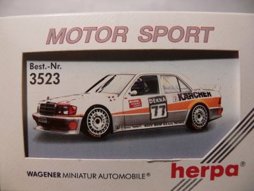 1/87 Herpa AMG MB 190 E 2.5-16 ONS DTM #77 Fritz K. 3523