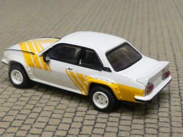 Preview: 1/87 Brekina Opel Ascona B i400 weiß/gelb, 20772
