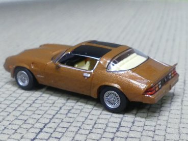 Preview: 1/87 Brekina Chevrolet Camaro braun-metallic, 1980, 18052