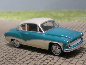 1/87 Brekina Wartburg 311 Coupe grün/hellelfenbein 1959, 27162