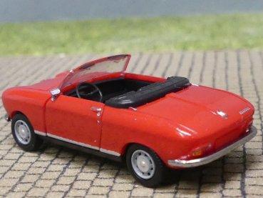 Preview: 1/87 Brekina Peugeot 204 Cabrio rot 29175