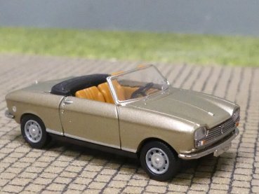 1/87 Brekina Peugeot 204 Cabrio gold 1967, 29177