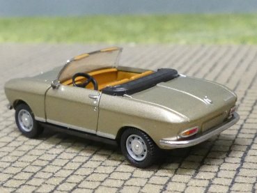 Preview: 1/87 Brekina Peugeot 204 Cabrio gold 1967, 29177