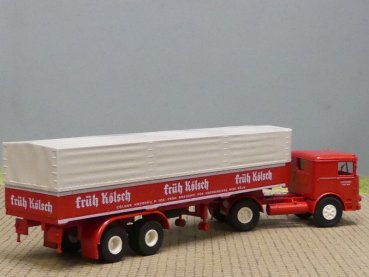 1/87 Brekina Büssing LS 11 Früh Kölsch Planen-Sattelzug 79201