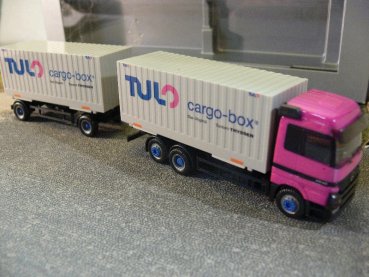1/87 Herpa MB Actros Tulo Box Wechsel Cargo Box HZ 235938