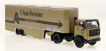 1/87 Brekina Volvo F89 Team Warsteiner Arrows, Rennsport-Sattelzug 85680