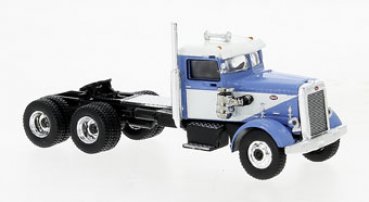 1/87 Brekina Peterbilt 281 hellblau/weiß 85754