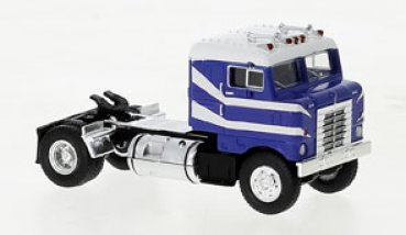 1/87 Brekina Kenworth Bullnose blau weiß 85955