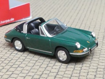 1/87 Herpa Porsche 911 Targa dunkelgrün metallic