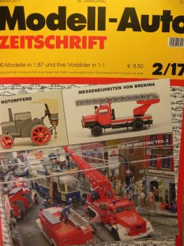 Modell Auto Zeitschrift MAZ 2017/2 Februar 2017