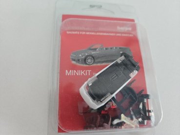1/87 Herpa Minikit Audi Cabrio weinrot 012287-006
