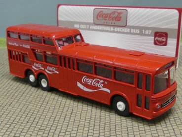 1/87 Brekina MB O 317 1 1/2 Decker Coca Cola 218989