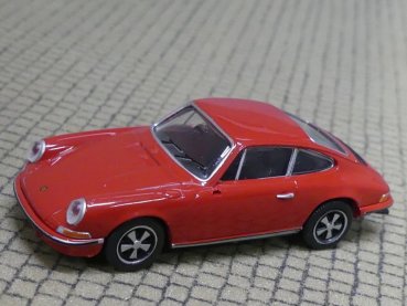1/87 Brekina Porsche 911 rot 16230 Spiegel links fehlt!