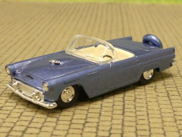 1/87 Busch Ford Thunderbird Cabrio blau metallic 5204 Praline