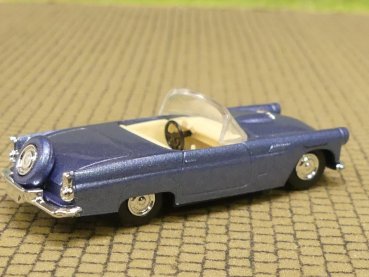 1/87 Busch Ford Thunderbird Cabrio blau metallic 5204 Praline