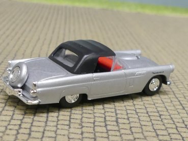 1/87 Busch Ford Thunderbird Cabrio silber geschlossen 5205 Praline