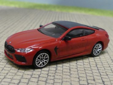 1/87 Minichamps BMW M8 Competiton Coupe 2019 rot metallic 870 029022