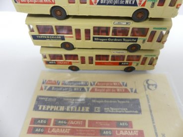 1/87 FRÖWIS DECALS BVG WKV, Teppichkeller, AEG (für MB O 305) #3002
