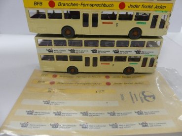 1/87 FRÖWIS DECALS BVG Kaffee HAG + BFB (für MAN SD 200) #3009