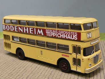 1/87 Brekina Büssing D2U Bodenheim Sondermodell Reinhardt 96112