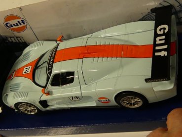 1/24 Motor Max Maserati MC 12 Corsa #74 Gulf Series 79643