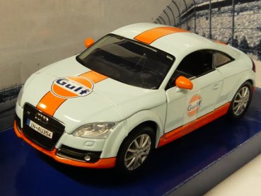 1/24 Motor Max Audi TT Coupe Gulf Series 79645