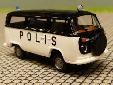 1/87 Brekina VW T2 POLIS Schweden Sondermodell Reinhardt