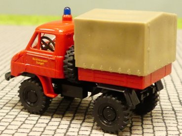 1/87 Brekina Unimog 411 Feuerwehr Stuttgart SONDERPREIS 6,99 Reinhardt Sondermodell