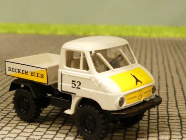 1/87 Brekina Unimog 411 Becker Bier SONDERPREIS 6.99 Sondermodell Reinhardt