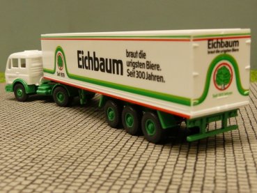 1/87 Wiking MB NG Eichbaum Bier Koffer Sattelzug