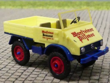 1/87 Epoche Unimog 411 Warsteiner Brauerei 110100