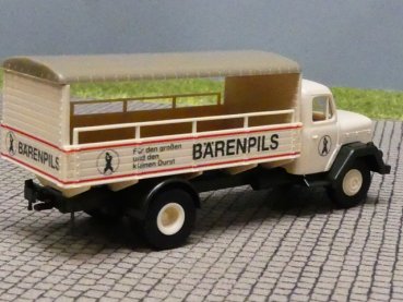 1/87 Brekina Magirus 125 Eckhauber Bärenpils Getränkeaufbau 46016
