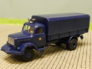 1/87 Brekina Magirus 125 Polizei Berlin Plane 4610