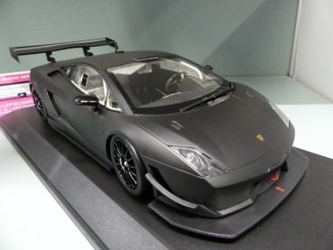1/18 Minichamps Lamborghini Gallardo LP 600+ GT3 mattschwarz 151 111100
