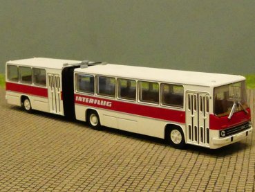 1/87 Brekina Ikarus 280 Gelenkbus Interflug Sondermodell Reinhardt