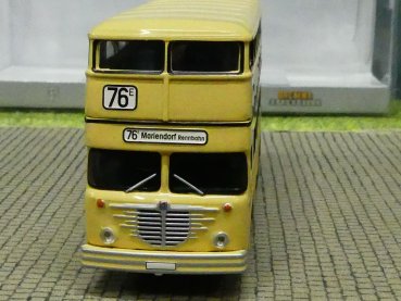 1/87 Brekina Büssing D2U BVG - Dortmunder Union Doppeldecker 96105