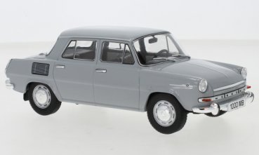 1/24 White Box Skoda 1000 MB grau 124097
