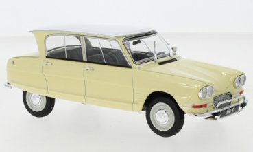 1/24 White Box Citroen Ami 6 gelb/weiß WB124104