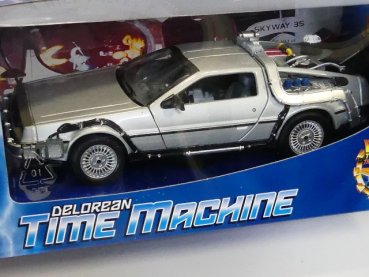 1/24 Welly Delorean Time Machine Back to the Future II 129139