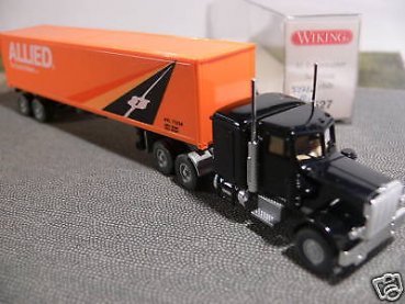 1/87 Wiking Peterbilt Allied USA Container-SZ 527 1 A
