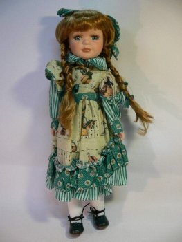 Porzellan Puppe ca.40 cm  #1
