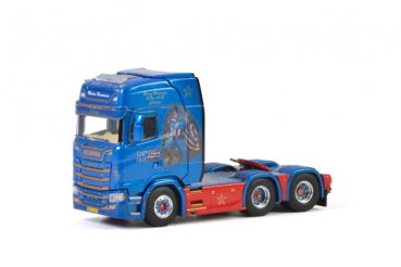 1/50 WSI Scania S Highline CS20H Benny Rasmussen 3-Achs ZM 01-2490
