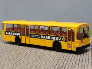 1/87 Brekina MB O 307 DB Parkbräu Sondermodell Reinhardt