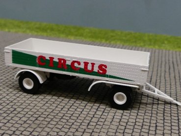 1/87 Brekina 2-Achs Anhänger CIRCUS Pritsche