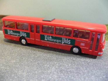 1/87 Setra 140 Bitburger Pils Deutsche Bahn DB hellrot