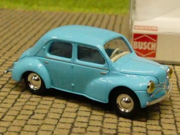 1/87 Busch Renault 4 CV blau Frankreich mit gelben Scheinwerfern 46519