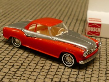 1/87 Busch Borgward Isabella Coupe 2-farbig rot 43129 SONDERPREIS 9,82 € statt 15,99 €